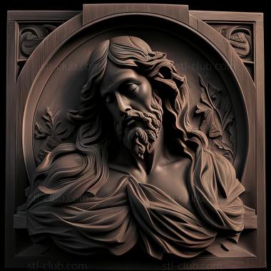 3D model st jesus (STL)